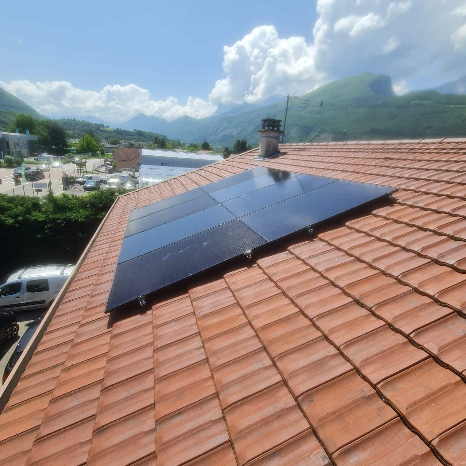 Panneaux photovoltaïque sur toiture